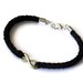 Men's infinity kumhimo braid bracelet - XL
