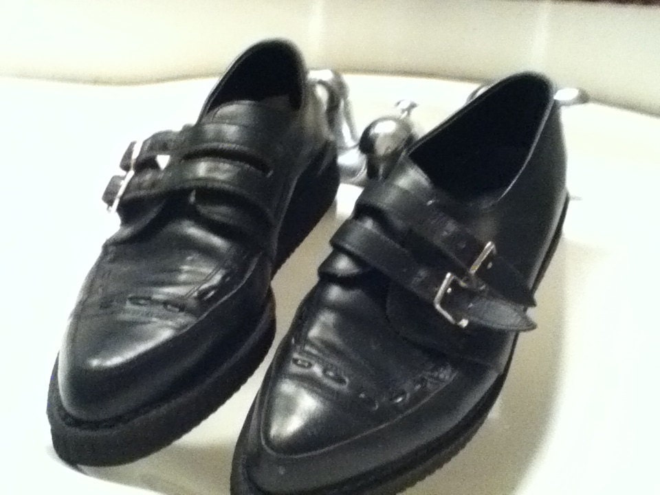 1980s vintage CREEPER shoes by IAGAINSTI2012 on Etsy