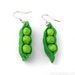 Peas in a Pod Pendant Earrings