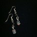 REDUCED Fiery Black Opal Earrings