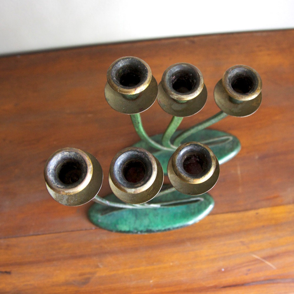 Vintage Dayagi Candle Holders Made in Israel