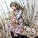 On Hold 1907 ALICE in WONDERLAND with Piglet by Arthur RACKHAM Print Ideal for Framing