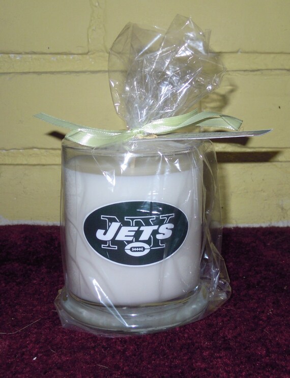 New York Jets sports candle