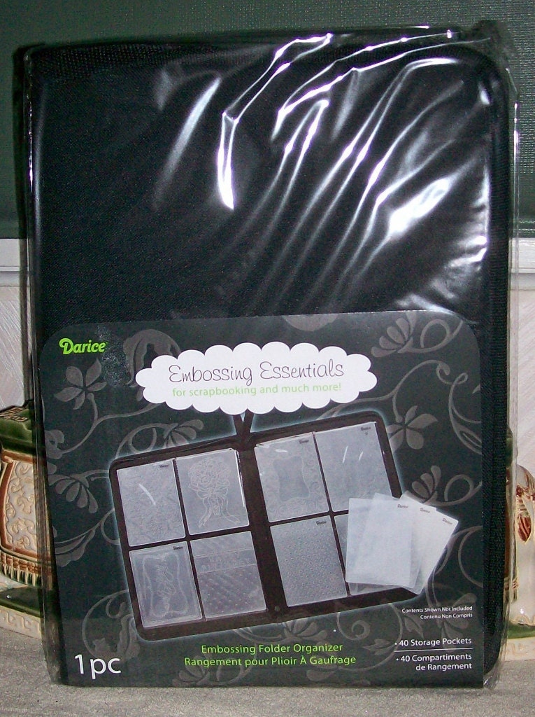 Darice EMBOSSING FOLDER STORAGe BiNDER for 5x7 FOLDeRS