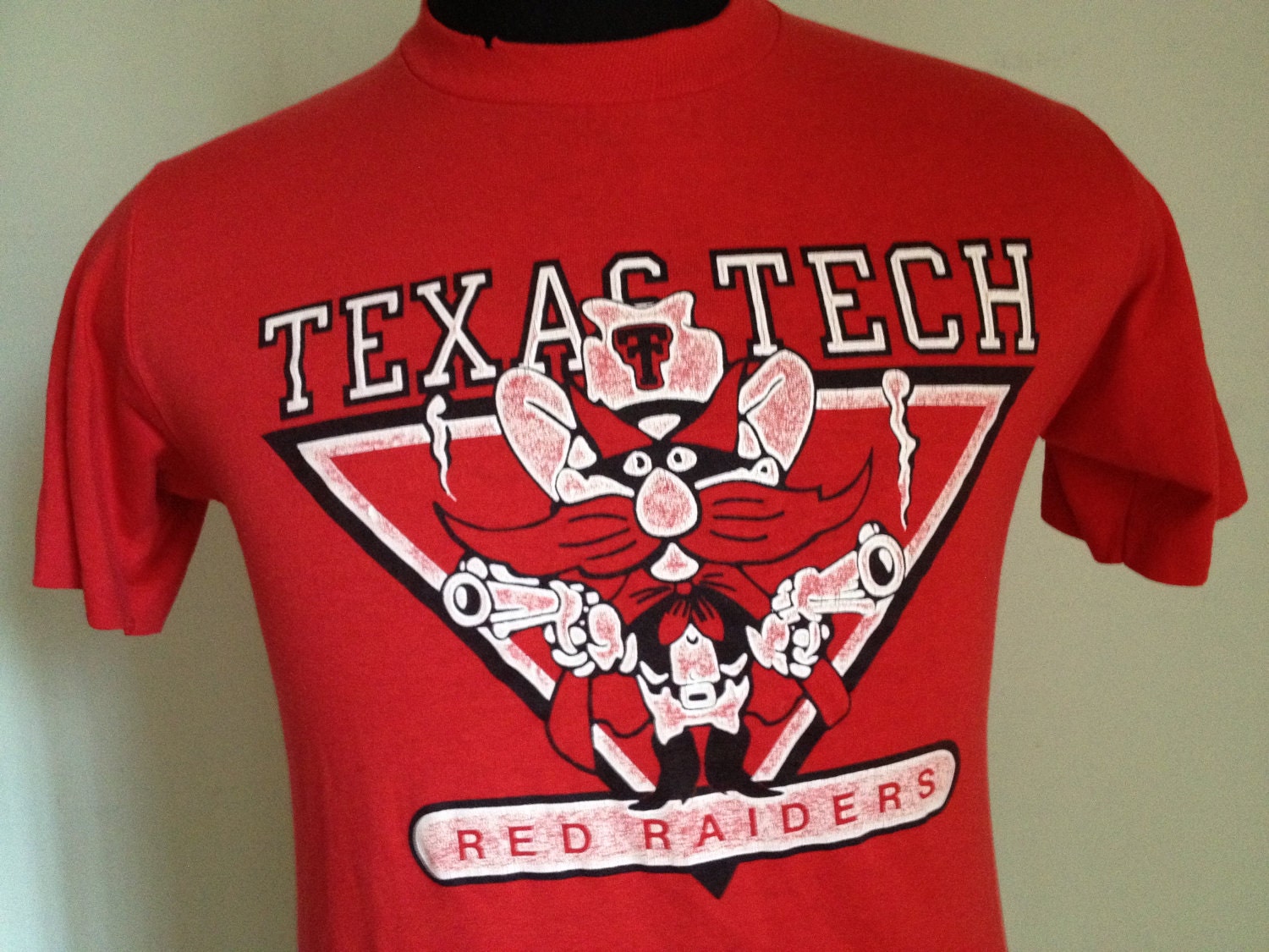 vintage texas tech shirt