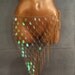 Nude Color Fishnet Belt or Shawl with Fishcale Sequins Rave,Cosplay
