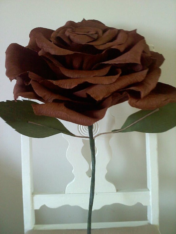 Giant Crepe Paper Rose