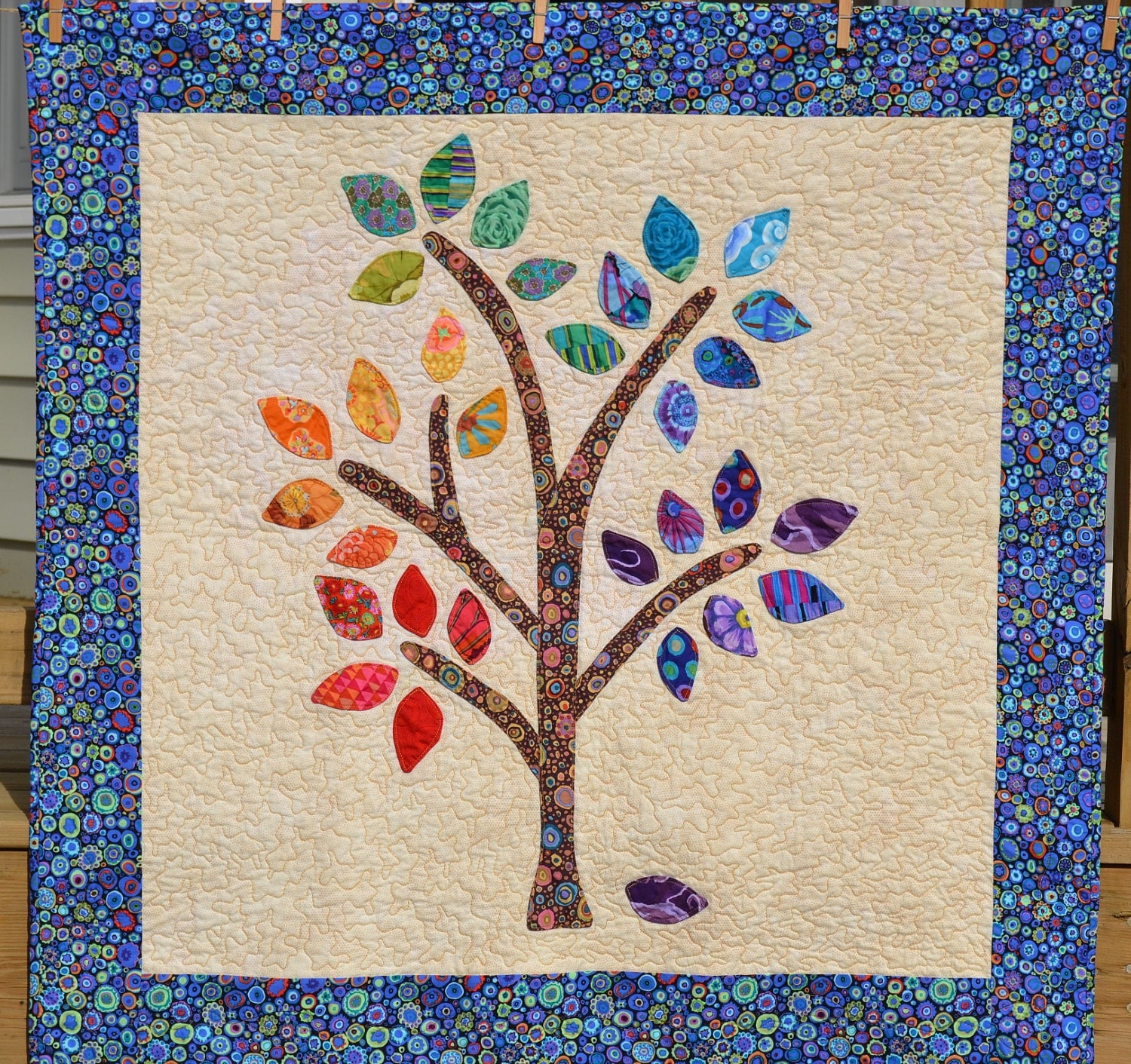 Happee Tree Quilt Pattern PDF Applique the Easy Way PDF