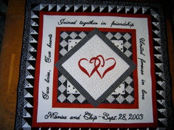 Items similar to Wedding Quilt on Etsy