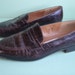Etienne Aigner Leather Loafers, Size 8 , Made in Spain