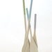 Wooden Spoons Set of 4, Sky Blue, Green, Teal and Lavendar Mothers Day Gift