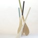 Wooden Spoons Set of 4: , Sky Blue, Grey, White and Green