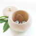 Mini Treasure Pot, Mint Green: Wedding Decor, Engagement, Special Jewelry Box, Toothfairy