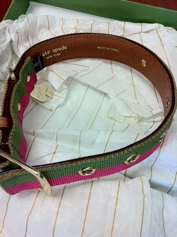 Items similar to Kate Spade dog collar on Etsy