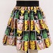 Comic Book Block Skirt