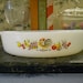 Anchor Hocking Fire King 8" Round Baking Dish - Chanticleer Pattern