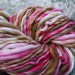 Spring sale - Handspun yarn - handpainted wool - thick and thin - 5.8oz. - 100 yards