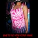 Pink and white tie dye with beaded fringe and braided straps. Size M or L. Indie hippie gypsy style frilly fun summer love