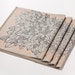 Set of Four Placemats With Flower Print