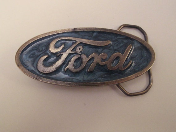 Antique ford belt buckles #3