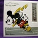 Vintage Mickey Mouse Skating Thermo Plaque No 1830