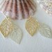 Double Leaf Earrings
