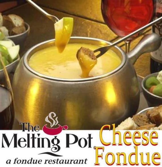 Items similar to The Melting Pot Cheese Fondue Recipe Party Favorite. on Etsy