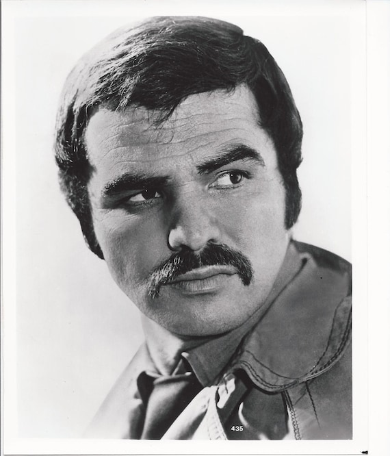 BURT REYNOLDS 8x10 Black and White Photo 1980s