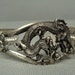 Reserved for Elizabeth - Tibetan Silver Handwork Dragon Bracelet