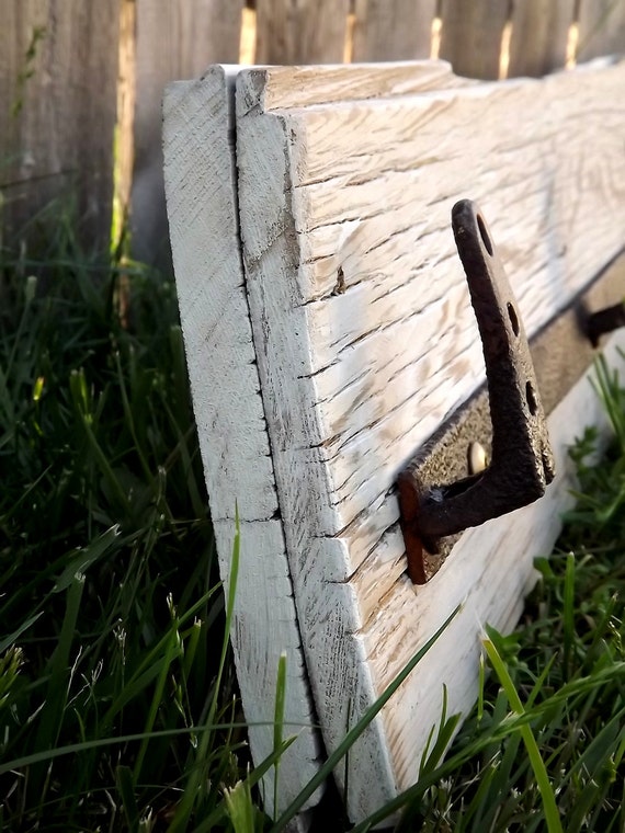 100 Year Old White Washed Barn wood w/ upside down Rusty