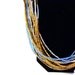 Statement Necklace: "East End" Blue & Gold Multi-Strand Beaded Necklace