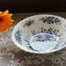 Vintage Serving Bowl - Blue Floral Print Beacon Hill by British Anchor China J1