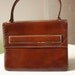 Vintage Brown Clutch by Faigen & Sons
