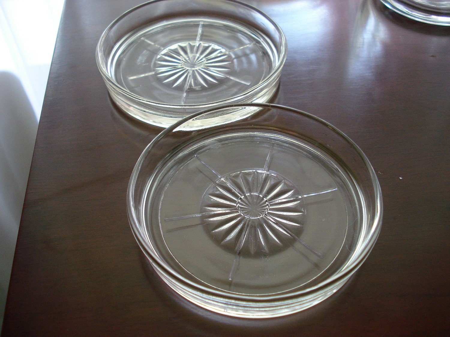 Vintage Princess House Glass Coasters Haute Juice