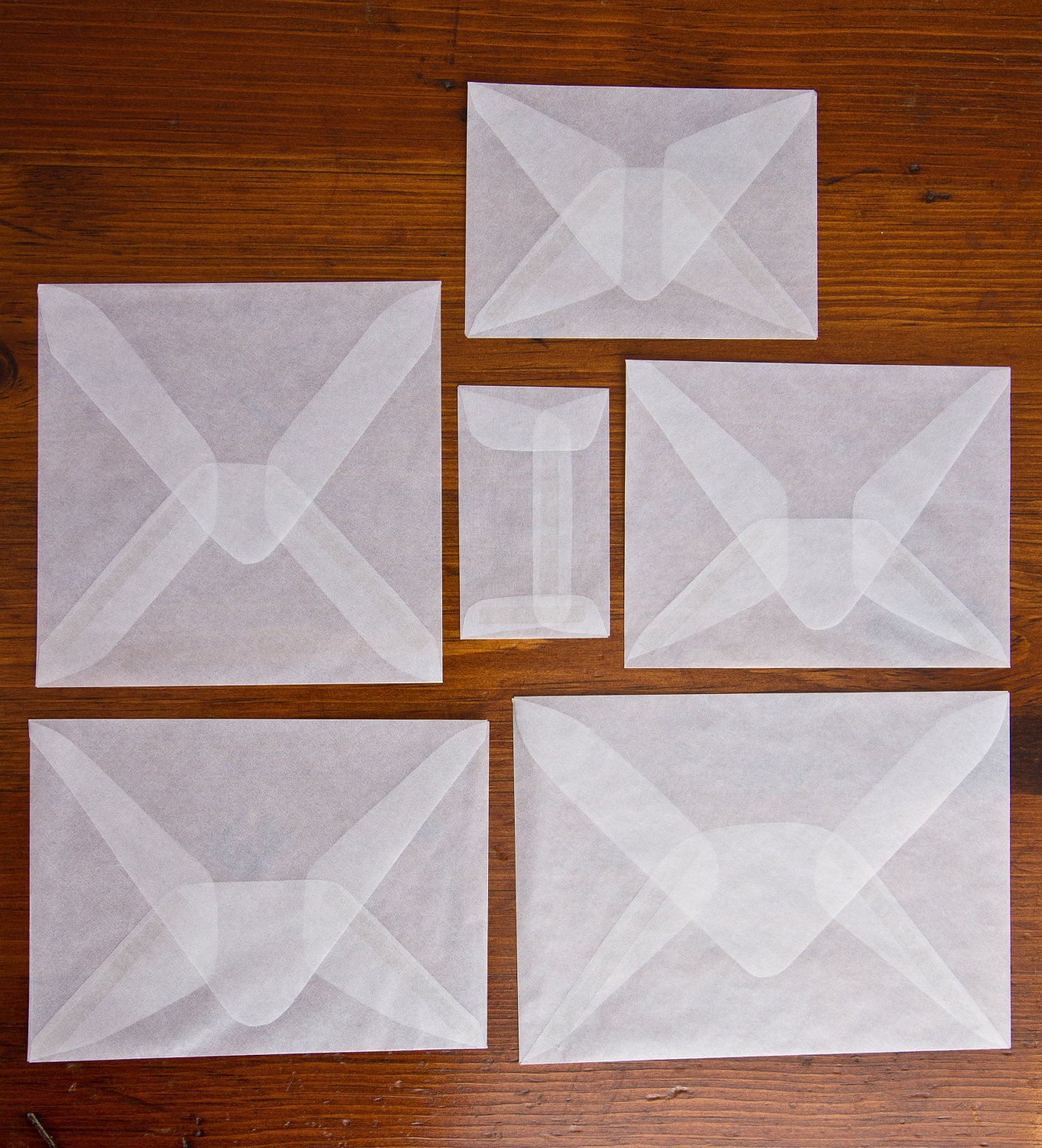 A2 Glassine Envelopes OnePaperHeart Stationary & Invitations