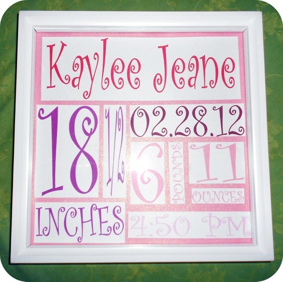 Items similar to Personalized Baby Gift on Etsy