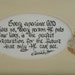 Religious Framed Quote in Gold Frame-Ready to Hang-Ships FREE-Circa 1980's