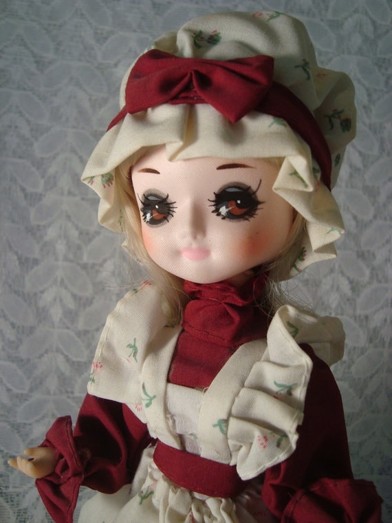 Bradley Doll Pioneer Woman Agatha Vintage Collectible Doll