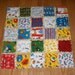Dr Seuss Fabric Baby Rag Quilt - Baby-sized 33" x 33" Blanket