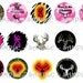 Deer Hunting Digital Bottle Cap Images - 4x6 Bottlecap Digital (115)
