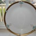 Vintage, Antique Pickard Gold and Aqua Blue Art Nouveau China Bowl