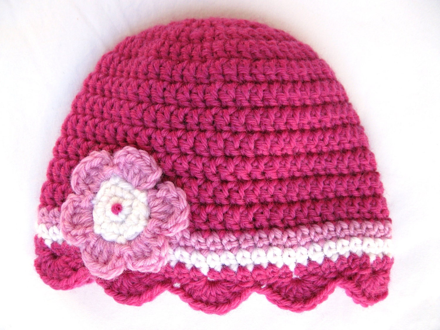 hat easy newborn crochet pattern hat Pattern crochet baby thewhitedaisydesigns shell edge by