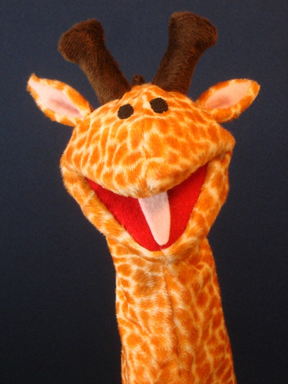 Creatures Inspired Ella the Giraffe Hand Puppet