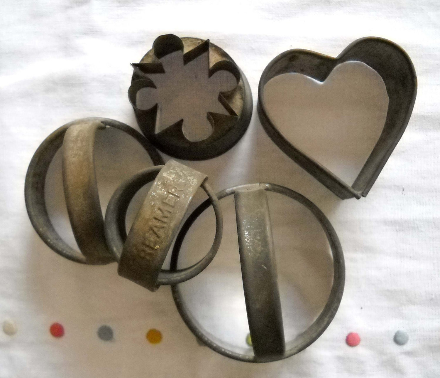 Vintage Cookie Cutters by daleandlilli on Etsy