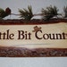 Western Rustic Sign Little Bit Country