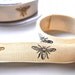 QUEEN BEE 5 yards cotton ribbon - trim - party favor - scrapbooking - gift wrap - cardmaking - Wedding - Sewing - Queen Bee party