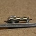 Vintage Rare SSS Speed Skate, Metal Lapel Pin, 1960's, Silver, Japan