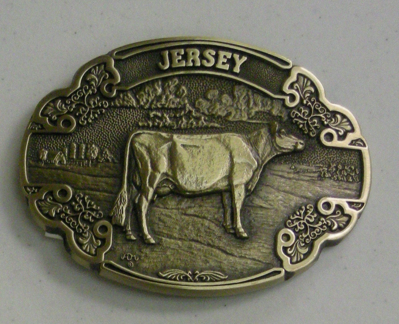 Jersey Cow Belt Buckle