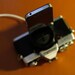 iPhone charger / dock - made from vintage Minolta camera