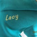 20% off - Personalized - Dog Hoodie / Sweater in Light Sea Green size Small